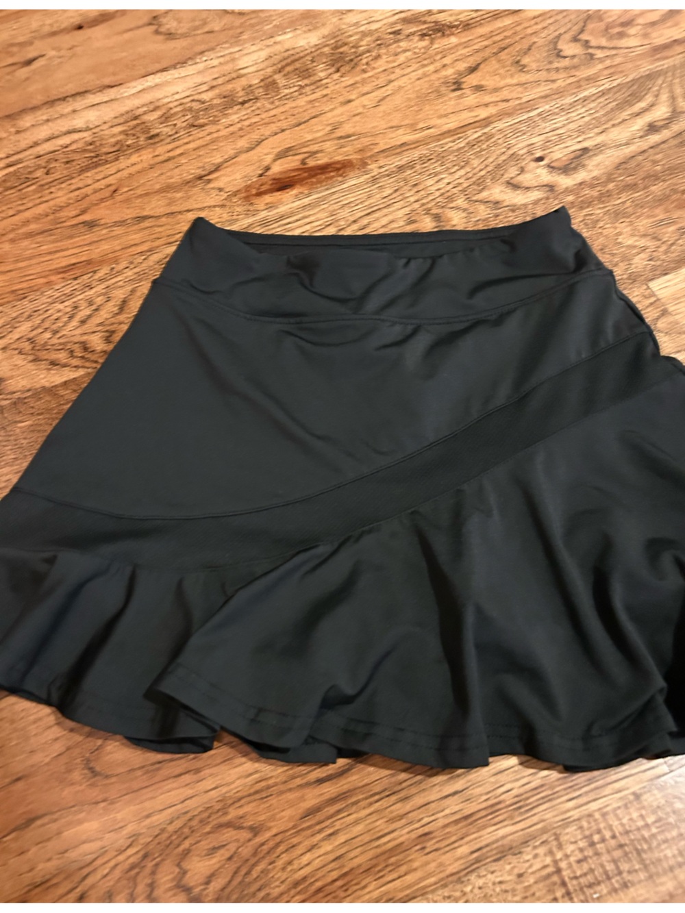 Women's Black Athletic Skort - Classic Active Skirt